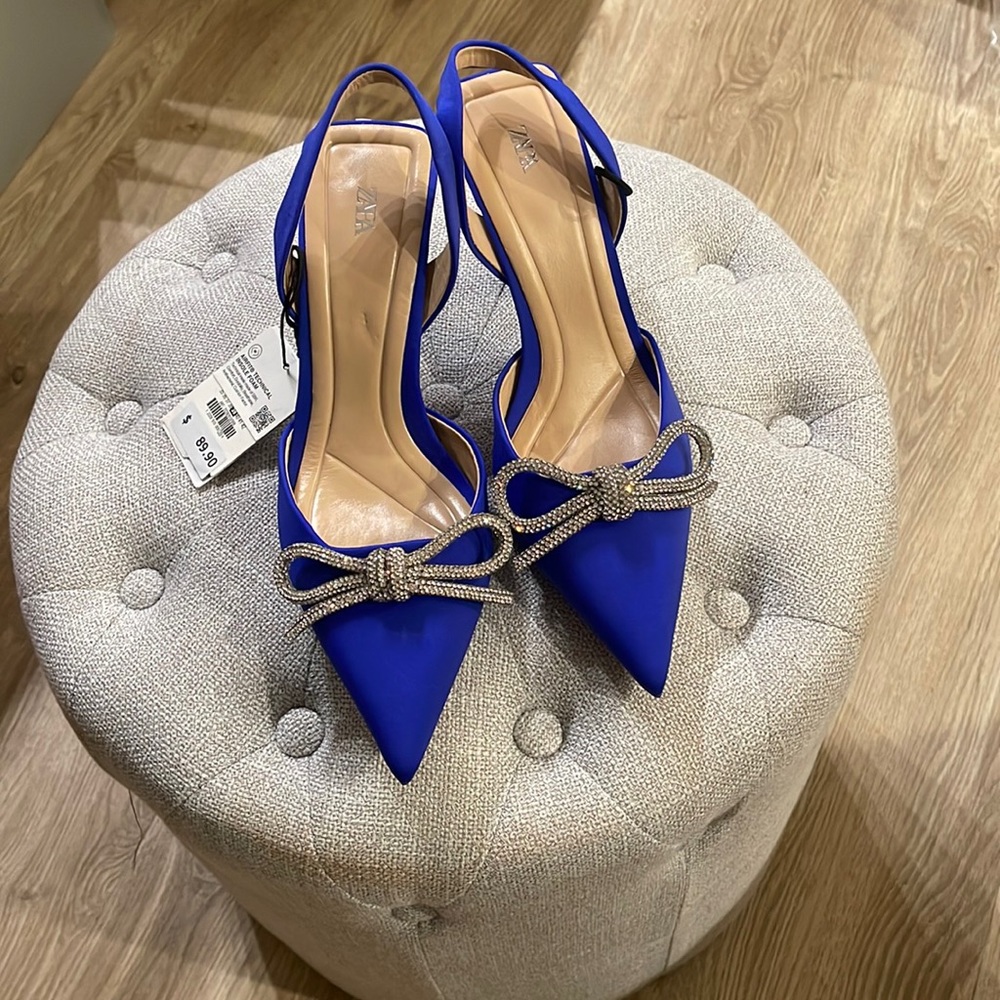 Brand new Zara bow heels size 39/9